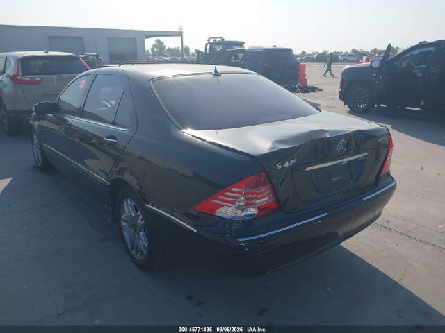 Продаж на аукціоні авто 2003 Mercedes-benz S 430, vin: WDBNG70J73A359443, номер лоту: 45771485
