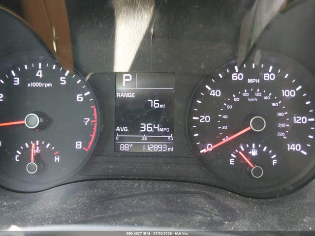 Aukcja sprzedaży 2019 Kia Rio S, vin: 3KPA24AB1KE230503, numer aukcji: 45771514