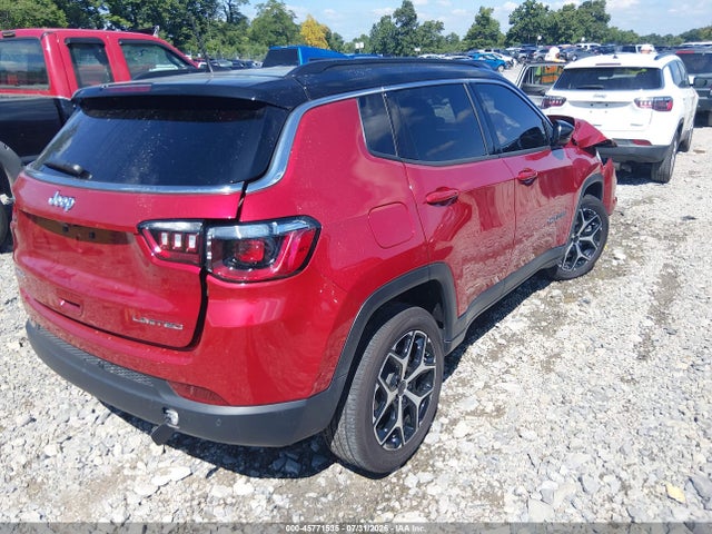 Aukcja sprzedaży 2025 Jeep Compass Limited 4x4, vin: 3C4NJDCN6ST576974, numer aukcji: 45771535