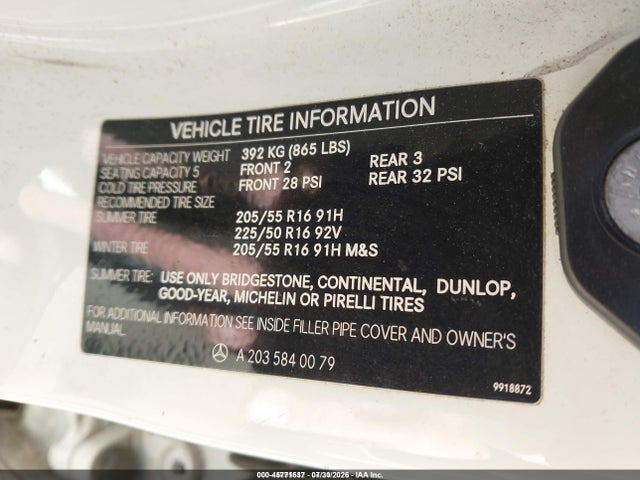 Продажа на аукционе авто 2003 Mercedes-benz C 240, vin: WDBRF61J43E013100, номер лота: 45771537