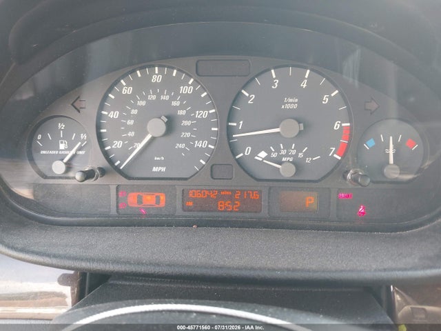45771560 :رقم المزاد ، WBABS33403PG90220 vin ، 2003 Bmw 325ci مزاد بيع