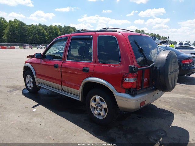 Продажа на аукционе авто 2000 Kia Sportage Ex, vin: KNDJB7235Y5664257, номер лота: 45771571