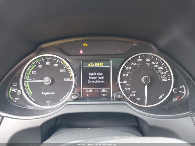 Aukcja sprzedaży 2013 Audi Q5 Hybrid 2.0t Prestige, vin: WA1C8AFP7DA095442, numer aukcji: 45771585