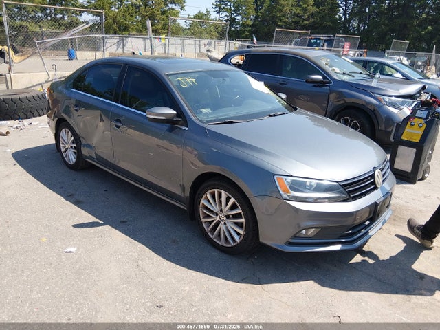 2015 Volkswagen Jetta 1.8t Se მანქანა იყიდება აუქციონზე, vin: 3VWD17AJXFM316815, აუქციონის ნომერი: 45771599