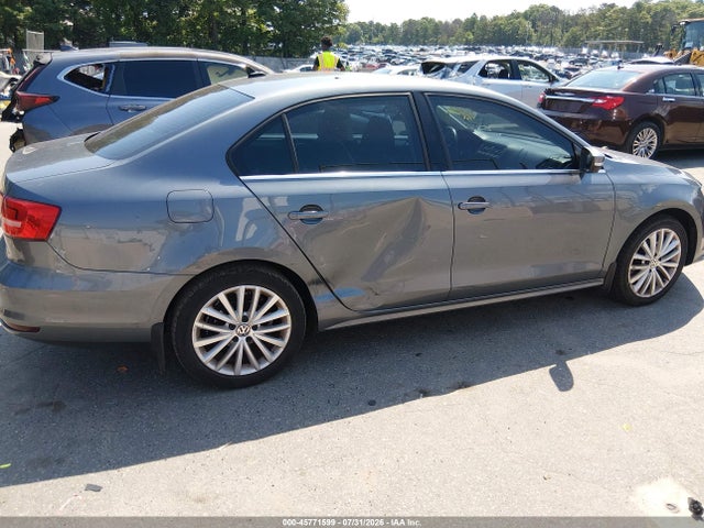 2015 Volkswagen Jetta 1.8t Se მანქანა იყიდება აუქციონზე, vin: 3VWD17AJXFM316815, აუქციონის ნომერი: 45771599