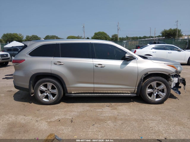 Toyota Highlander Limited V6 2015 5TDYKRFH0FS062874 Image 14