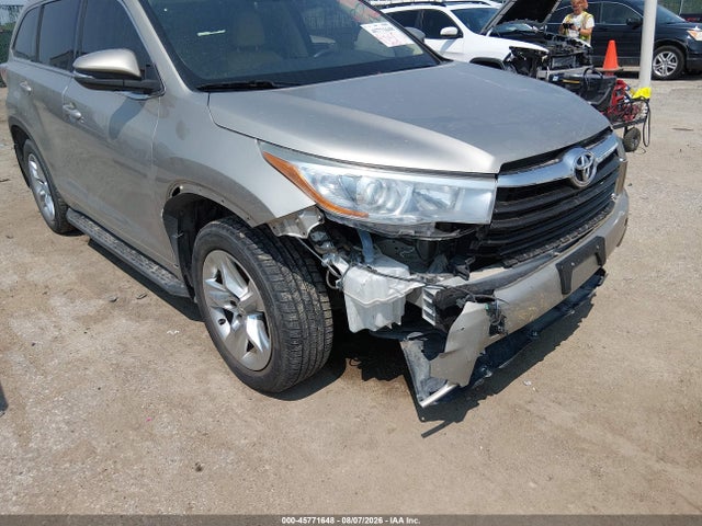 Toyota Highlander Limited V6 2015 5TDYKRFH0FS062874 Image 6