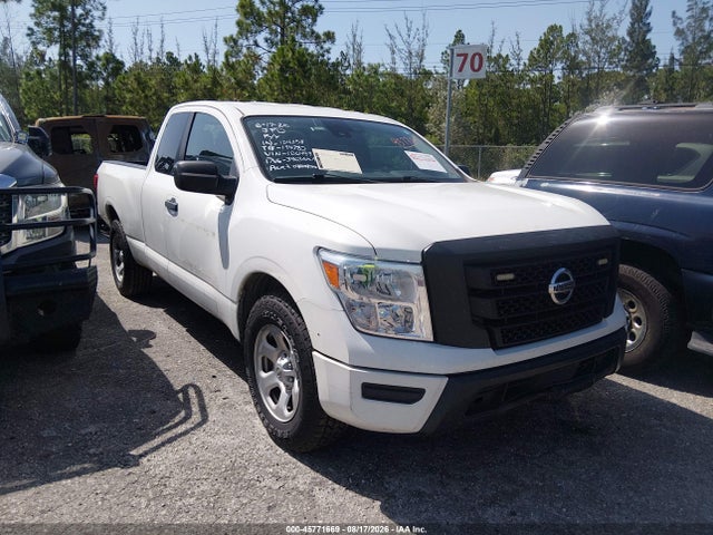 2022 Nissan Titan King Cab S 4x2 მანქანა იყიდება აუქციონზე, vin: 1N6AA1CE0NN106499, აუქციონის ნომერი: 45771669