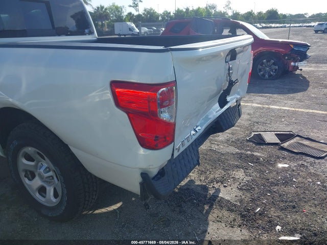 2022 Nissan Titan King Cab S 4x2 მანქანა იყიდება აუქციონზე, vin: 1N6AA1CE0NN106499, აუქციონის ნომერი: 45771669
