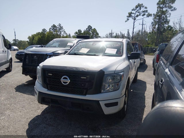 2022 Nissan Titan King Cab S 4x2 მანქანა იყიდება აუქციონზე, vin: 1N6AA1CE0NN106499, აუქციონის ნომერი: 45771669