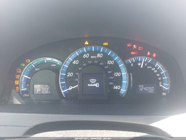 45771671 :رقم المزاد ، 4T1BD1FK7DU068463 vin ، 2013 Toyota Camry Hybrid Xle مزاد بيع