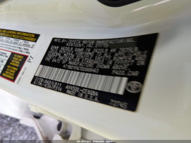 45771671 :رقم المزاد ، 4T1BD1FK7DU068463 vin ، 2013 Toyota Camry Hybrid Xle مزاد بيع