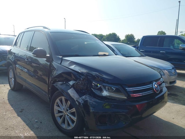 2018 Volkswagen Tiguan Limited 2.0t მანქანა იყიდება აუქციონზე, vin: WVGAV7AX3JK003759, აუქციონის ნომერი: 45771684