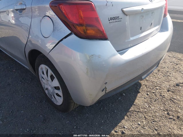 2015 Toyota Yaris L მანქანა იყიდება აუქციონზე, vin: VNKKTUD31FA042702, აუქციონის ნომერი: 45771703