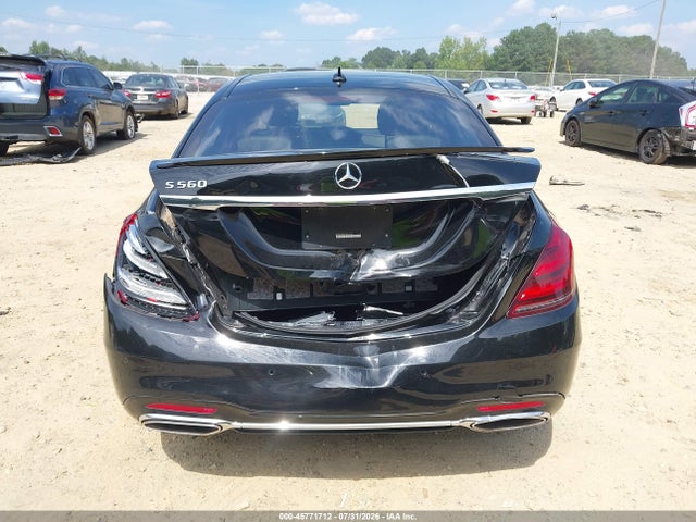 Продажа на аукционе авто 2018 Mercedes-benz S 560, vin: WDDUG8DBXJA412371, номер лота: 45771712