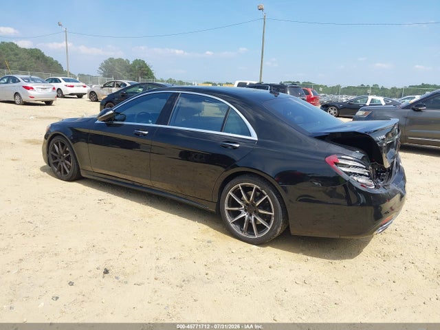 Продажа на аукционе авто 2018 Mercedes-benz S 560, vin: WDDUG8DBXJA412371, номер лота: 45771712