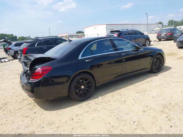 Продажа на аукционе авто 2018 Mercedes-benz S 560, vin: WDDUG8DBXJA412371, номер лота: 45771712