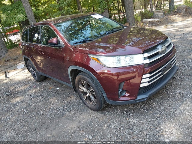 45771733 :رقم المزاد ، 5TDBZRFH4KS960633 vin ، 2019 Toyota Highlander Le مزاد بيع