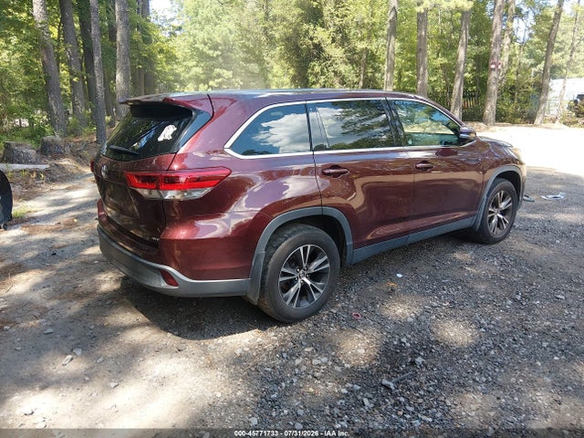 45771733 :رقم المزاد ، 5TDBZRFH4KS960633 vin ، 2019 Toyota Highlander Le مزاد بيع