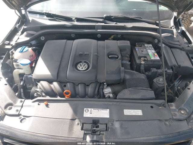 2013 Volkswagen Jetta 2.5l Se მანქანა იყიდება აუქციონზე, vin: 3VWDP7AJ1DM204139, აუქციონის ნომერი: 45771750