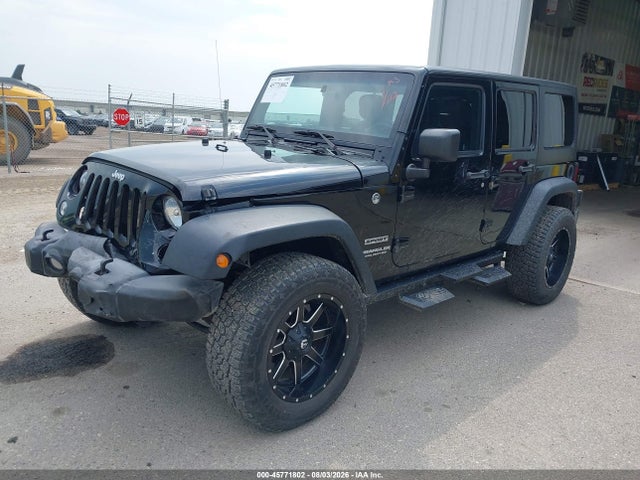 2016 Jeep Wrangler Unlimited Sport მანქანა იყიდება აუქციონზე, vin: 1C4BJWDG5GL243442, აუქციონის ნომერი: 45771802