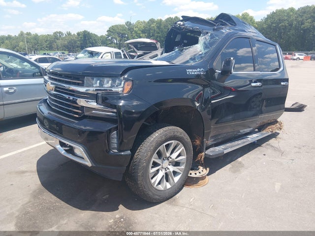 2021 Chevrolet Silverado 1500 4wd  Short Bed High Country მანქანა იყიდება აუქციონზე, vin: 3GCUYHED8MG431871, აუქციონის ნომერი: 45771844