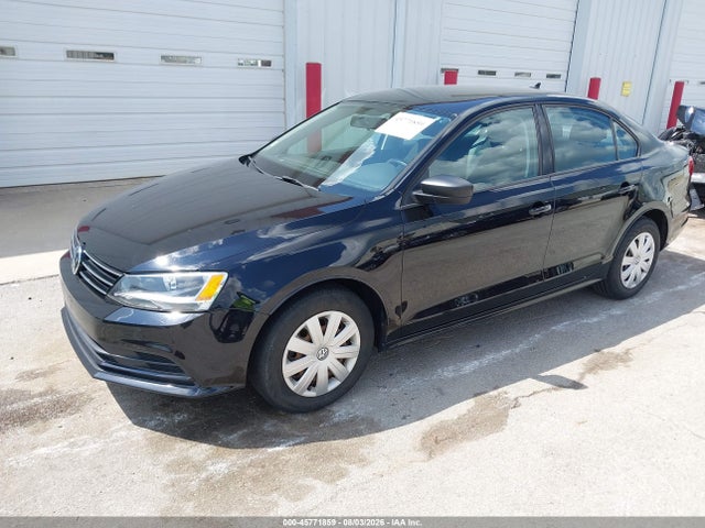 45771859 :رقم المزاد ، 3VW2K7AJ4FM407051 vin ، 2015 Volkswagen Jetta 2.0l S مزاد بيع