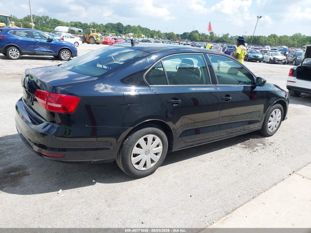 45771859 :رقم المزاد ، 3VW2K7AJ4FM407051 vin ، 2015 Volkswagen Jetta 2.0l S مزاد بيع