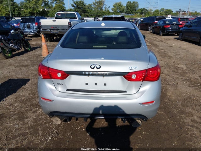 Продаж на аукціоні авто 2017 Infiniti Q50 3.0t Premium, vin: JN1EV7AR2HM834761, номер лоту: 45771962