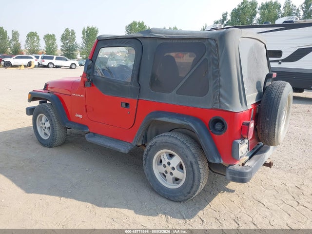 Продаж на аукціоні авто 1998 Jeep Wrangler Se, vin: 1J4FY29P7WP786291, номер лоту: 45771998