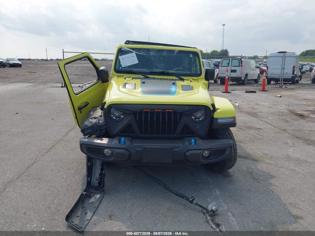 2023 Jeep Wrangler 4xe Rubicon 4x4 მანქანა იყიდება აუქციონზე, vin: 1C4JJXR66PW663761, აუქციონის ნომერი: 45772039