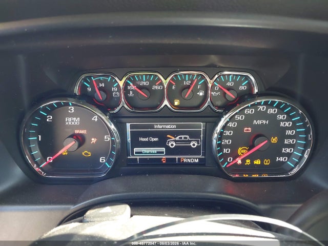 45772047 :رقم المزاد ، 1GCVKRECXFZ366236 vin ، 2015 Chevrolet Silverado 1500 Lt مزاد بيع
