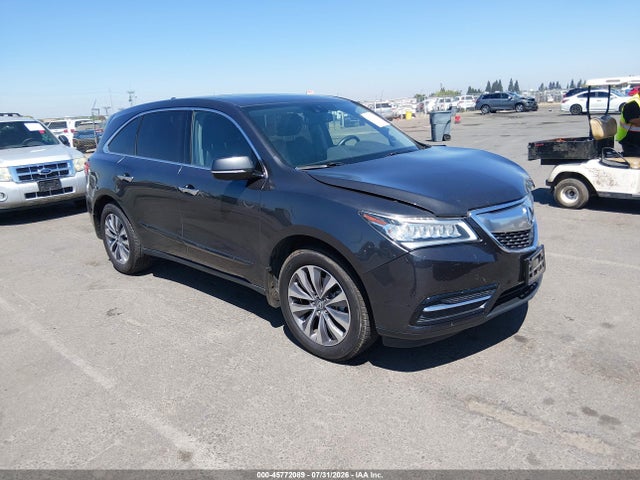 Продажа на аукционе авто 2014 Acura Mdx Technology Package, vin: 5FRYD3H46EB014623, номер лота: 45772089