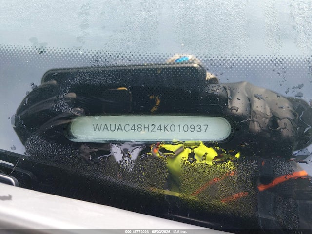 45772098 :رقم المزاد ، WAUAC48H24K010937 vin ، 2004 Audi A4 1.8t مزاد بيع