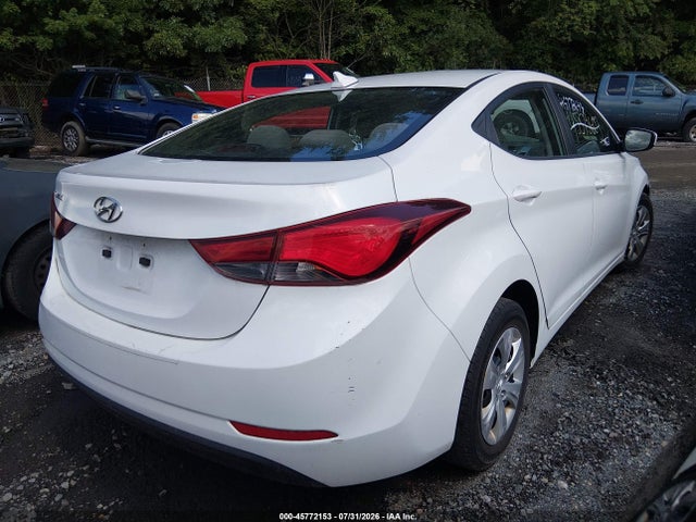 Продаж на аукціоні авто 2016 Hyundai Elantra Se, vin: 5NPDH4AE4GH765818, номер лоту: 45772153