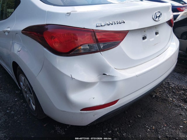 Продаж на аукціоні авто 2016 Hyundai Elantra Se, vin: 5NPDH4AE4GH765818, номер лоту: 45772153