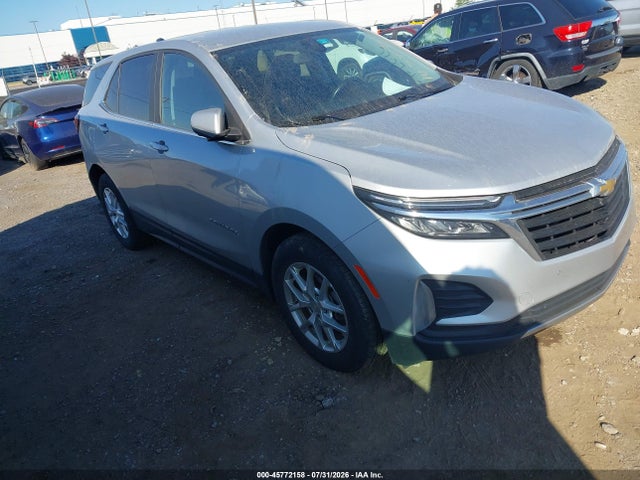 2022 Chevrolet Equinox Fwd Lt მანქანა იყიდება აუქციონზე, vin: 3GNAXKEV2NS102102, აუქციონის ნომერი: 45772158