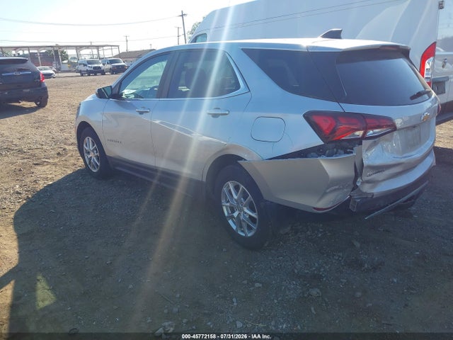 2022 Chevrolet Equinox Fwd Lt მანქანა იყიდება აუქციონზე, vin: 3GNAXKEV2NS102102, აუქციონის ნომერი: 45772158