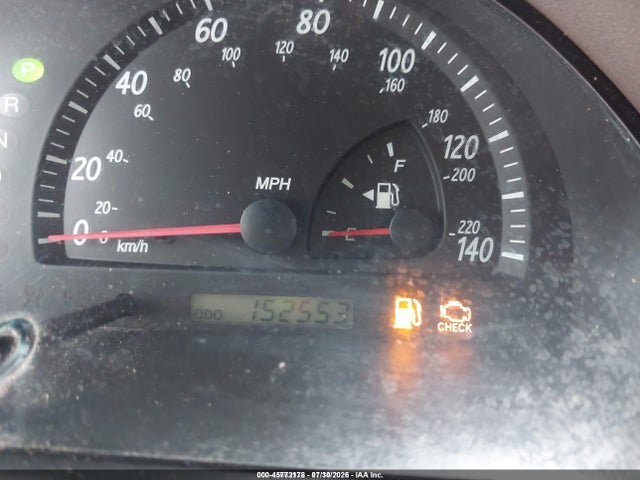 2002 Toyota Camry Le მანქანა იყიდება აუქციონზე, vin: 4T1BE32K92U022323, აუქციონის ნომერი: 45772178