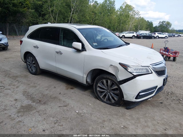 Aukcja sprzedaży 2014 Acura Mdx Technology Package, vin: 5FRYD4H40EB033478, numer aukcji: 45772245