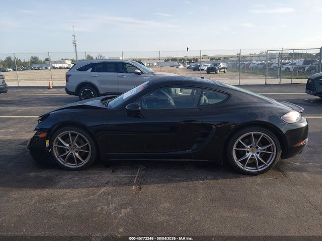 45772246 :رقم المزاد ، WP0AA2A83JS260173 vin ، 2018 Porsche 718 Cayman مزاد بيع