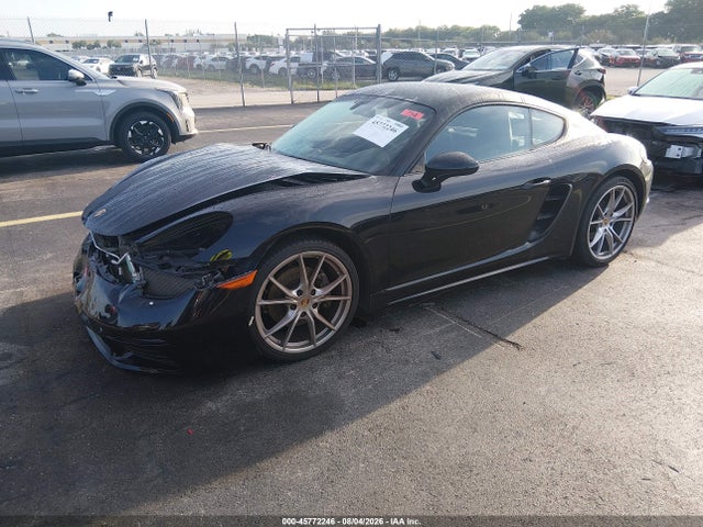 45772246 :رقم المزاد ، WP0AA2A83JS260173 vin ، 2018 Porsche 718 Cayman مزاد بيع