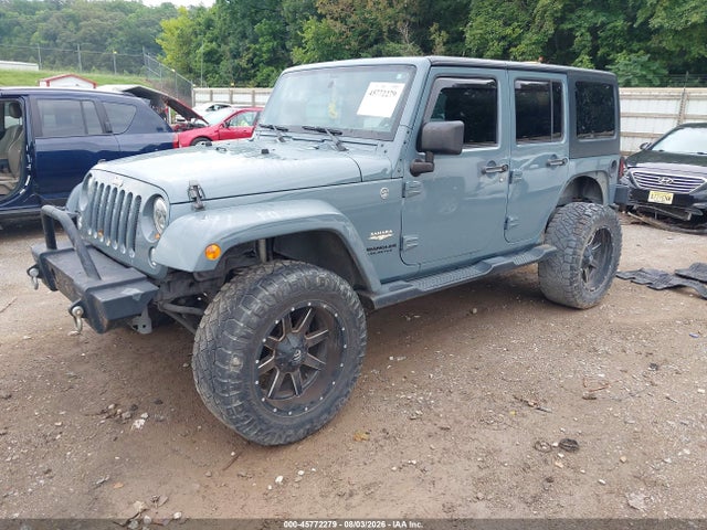 Auction sale of the 2015 Jeep Wrangler Unlimited Sahara, vin: 1C4BJWEG2FL734967, lot number: 45772279