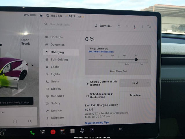 7SAYGDEEXTA395076 Tesla Model Y