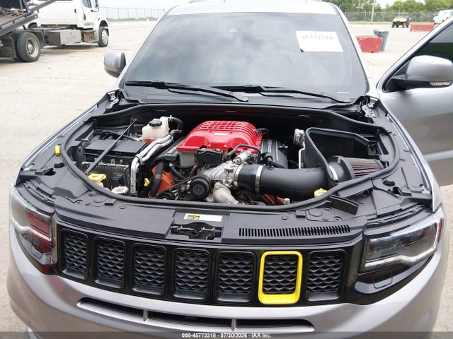 45772318 :رقم المزاد ، 1c4rjfn90jc283885 vin ، 2018 Jeep Grand Cherokee Trackhawk 4x4 مزاد بيع
