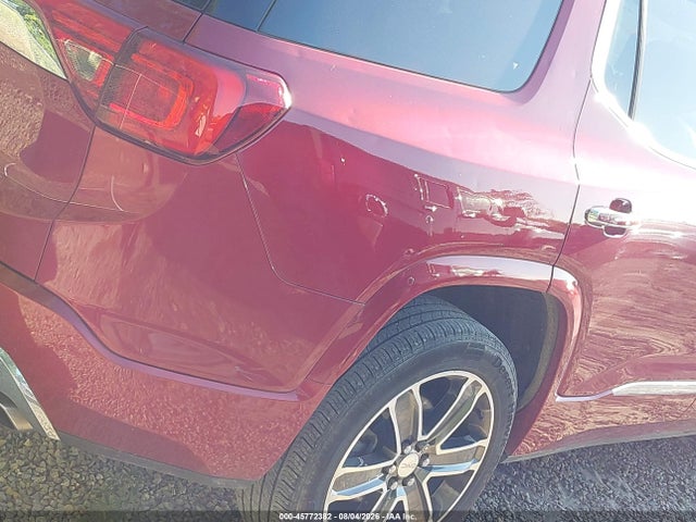 45772382 :رقم المزاد ، 1GKKNPLSXKZ138731 vin ، 2019 Gmc Acadia Denali مزاد بيع