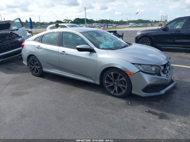 45772388 :رقم المزاد ، 2HGFC2F82LH584994 vin ، 2020 Honda Civic Sport مزاد بيع