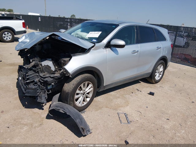 2019 Kia Sorento 3.3l Lx მანქანა იყიდება აუქციონზე, vin: 5XYPG4A52KG579193, აუქციონის ნომერი: 45772392
