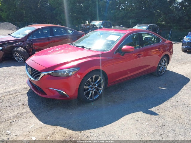 2016 Mazda Mazda6 I Grand Touring მანქანა იყიდება აუქციონზე, vin: JM1GJ1W58G1472777, აუქციონის ნომერი: 45772409