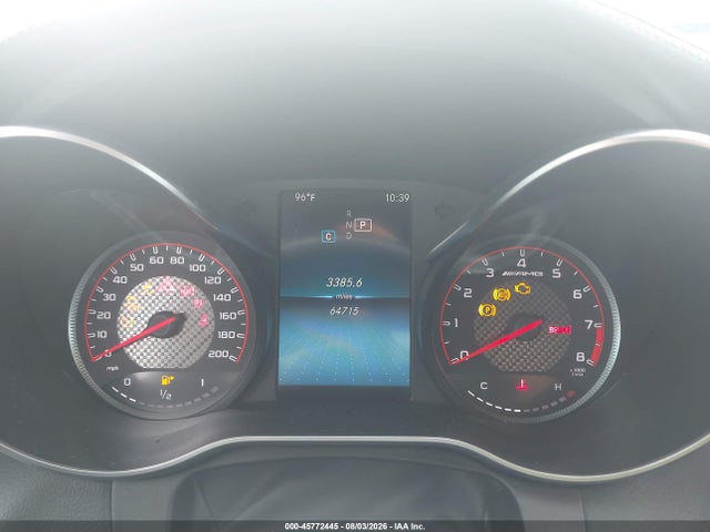 2019 Mercedes-benz Amg C 63 S მანქანა იყიდება აუქციონზე, vin: 55SWF8HB7KU303339, აუქციონის ნომერი: 45772445